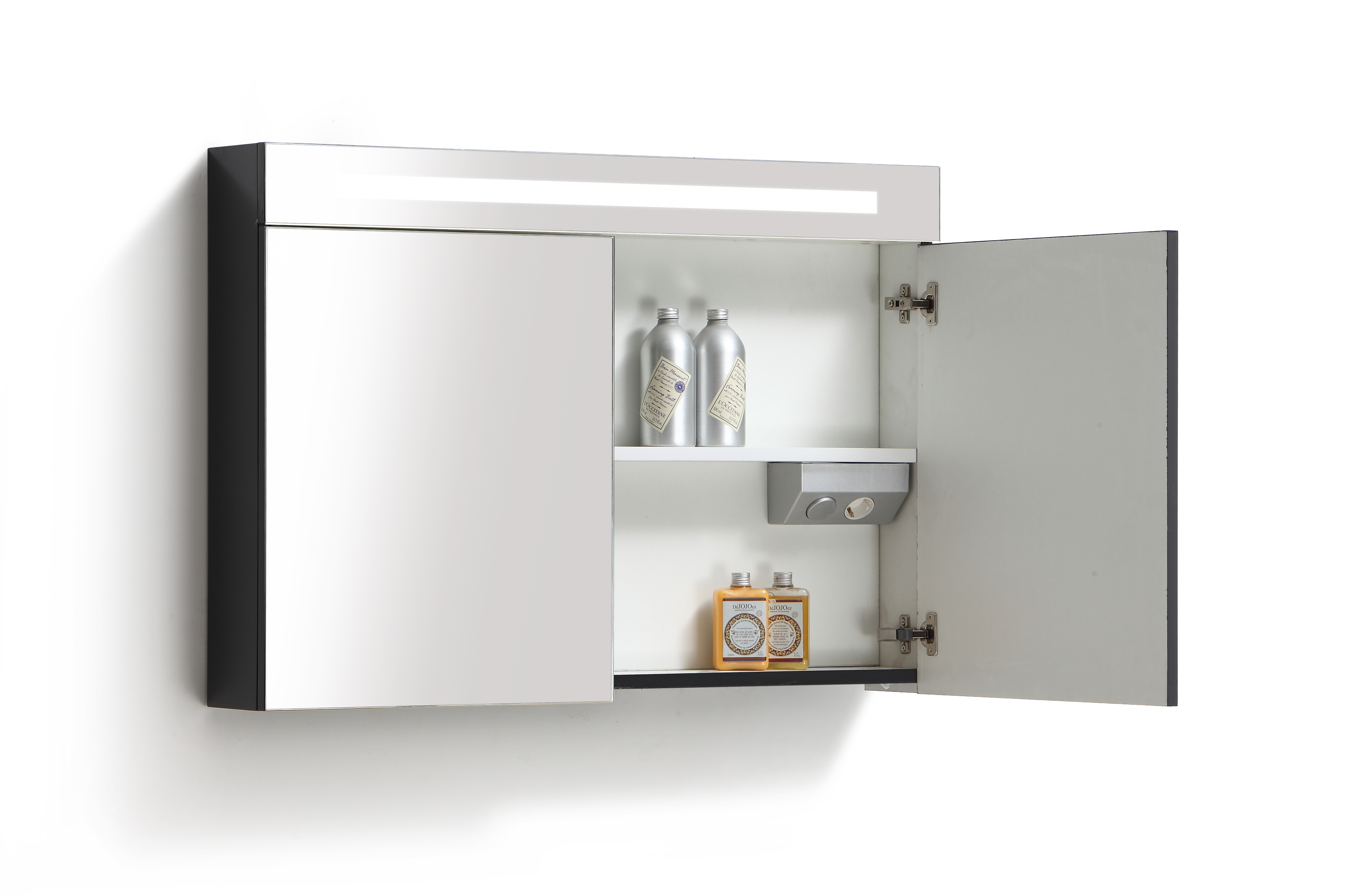 Badkamer spiegelkast met led verlichting: sgs cm size badkamer ...