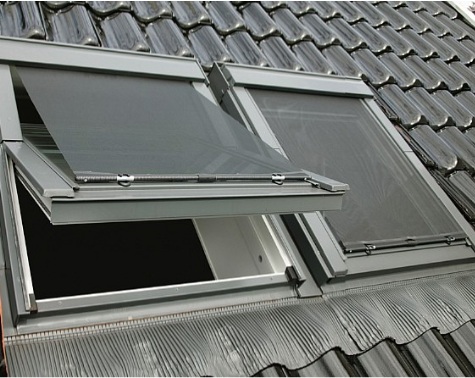 cent Verscheidenheid cafetaria Contrio Buitenzonwering MUR4 (screen) voor VELUX dakramen SK06, S06, 606,  4, SK08, S08 - www.timsoutlet.nl