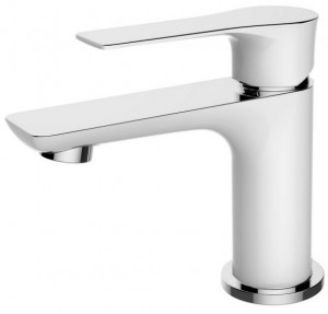 Wiesbaden Casma toiletkraan 1/2'' wit/chroom