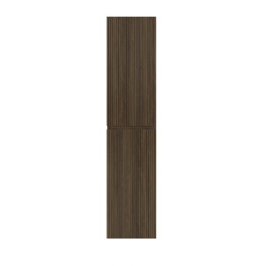 KOLOMKAST ELEGANZA MET GREEPLIJST IN KORPUS KLEUR DARK WALNUT